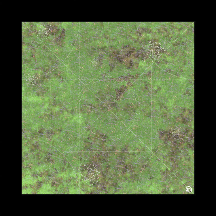 Mats by Mars: Overgrown Cobbles v1.0 Tabletop Wargaming Play Mat