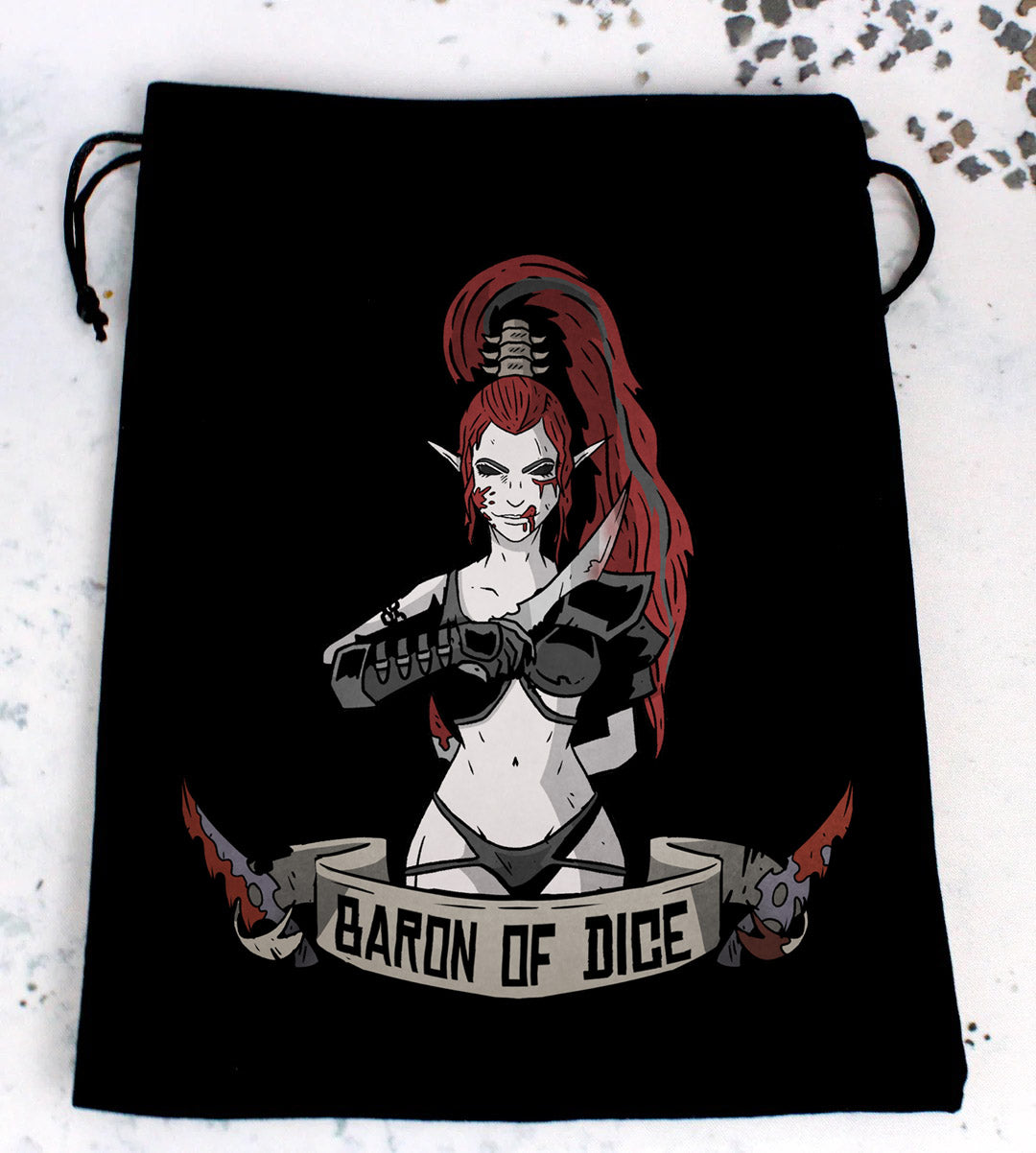 Premium Black Dice Bags