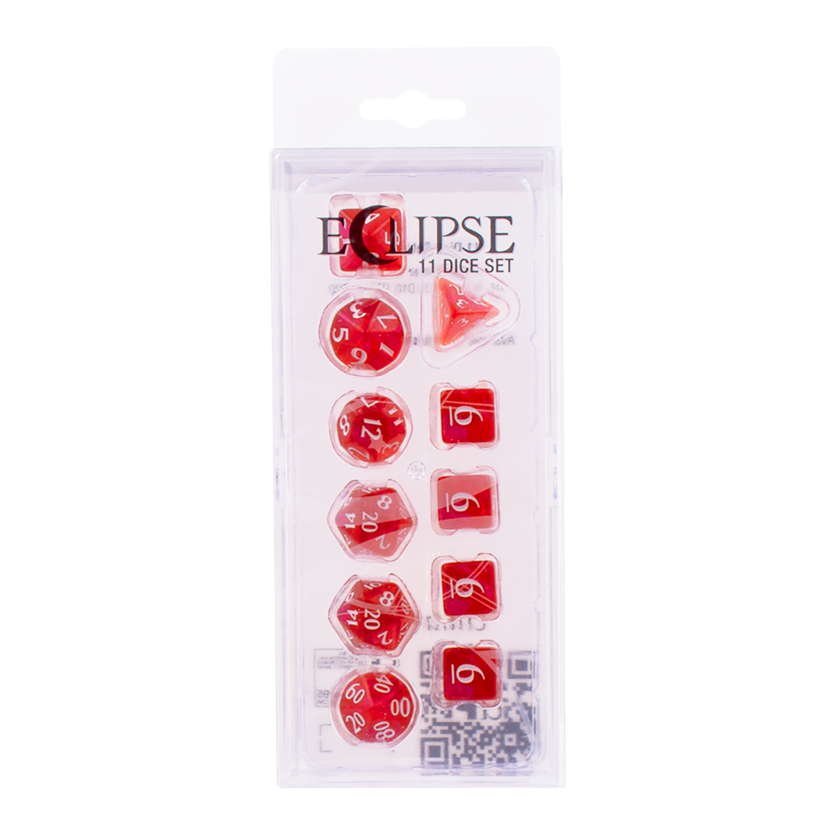 ECLIPSE® Acrylic RPG Dice Set (11ct)