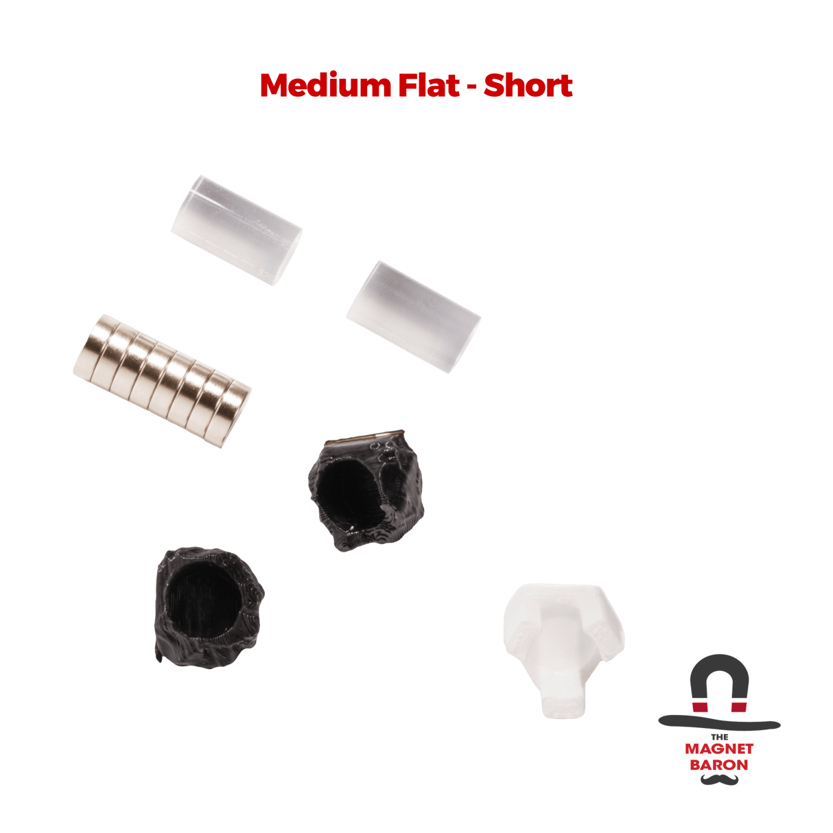 2 Sets Medium Flat Magnetic Flight Stands