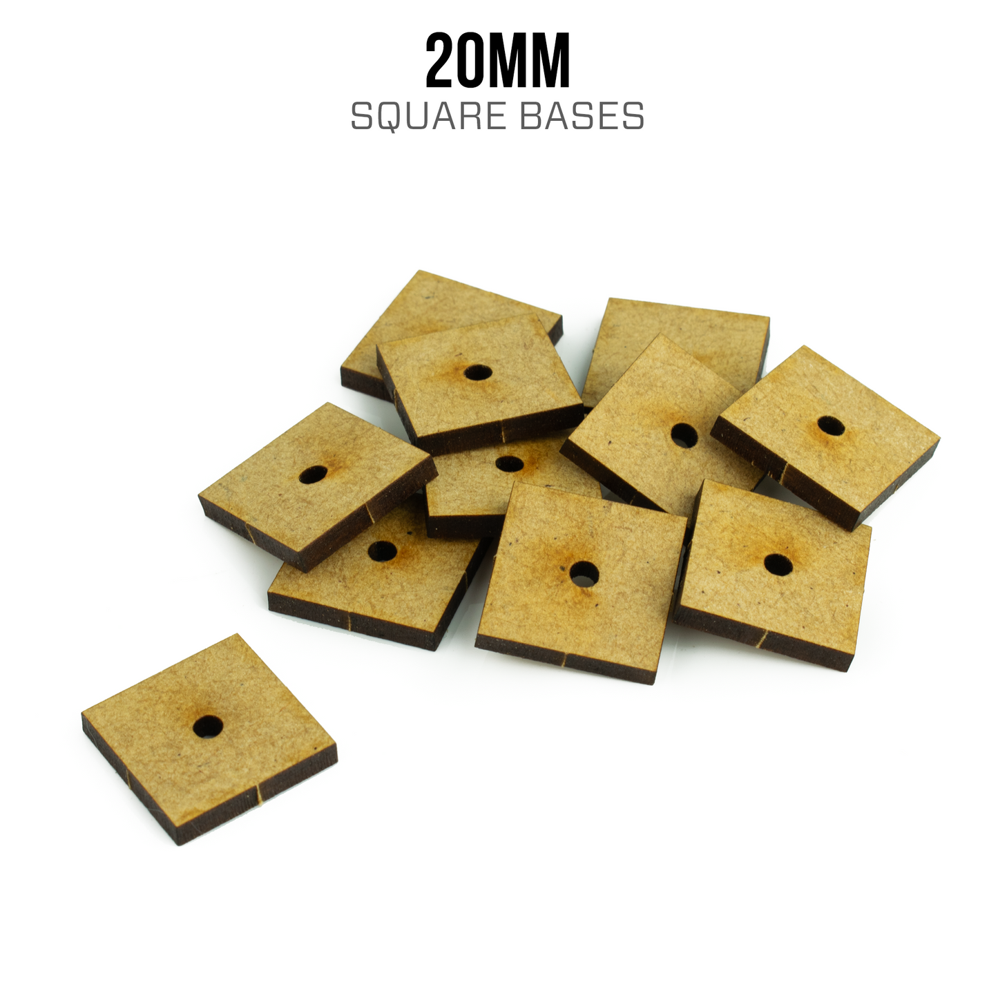 20mm Square Bases