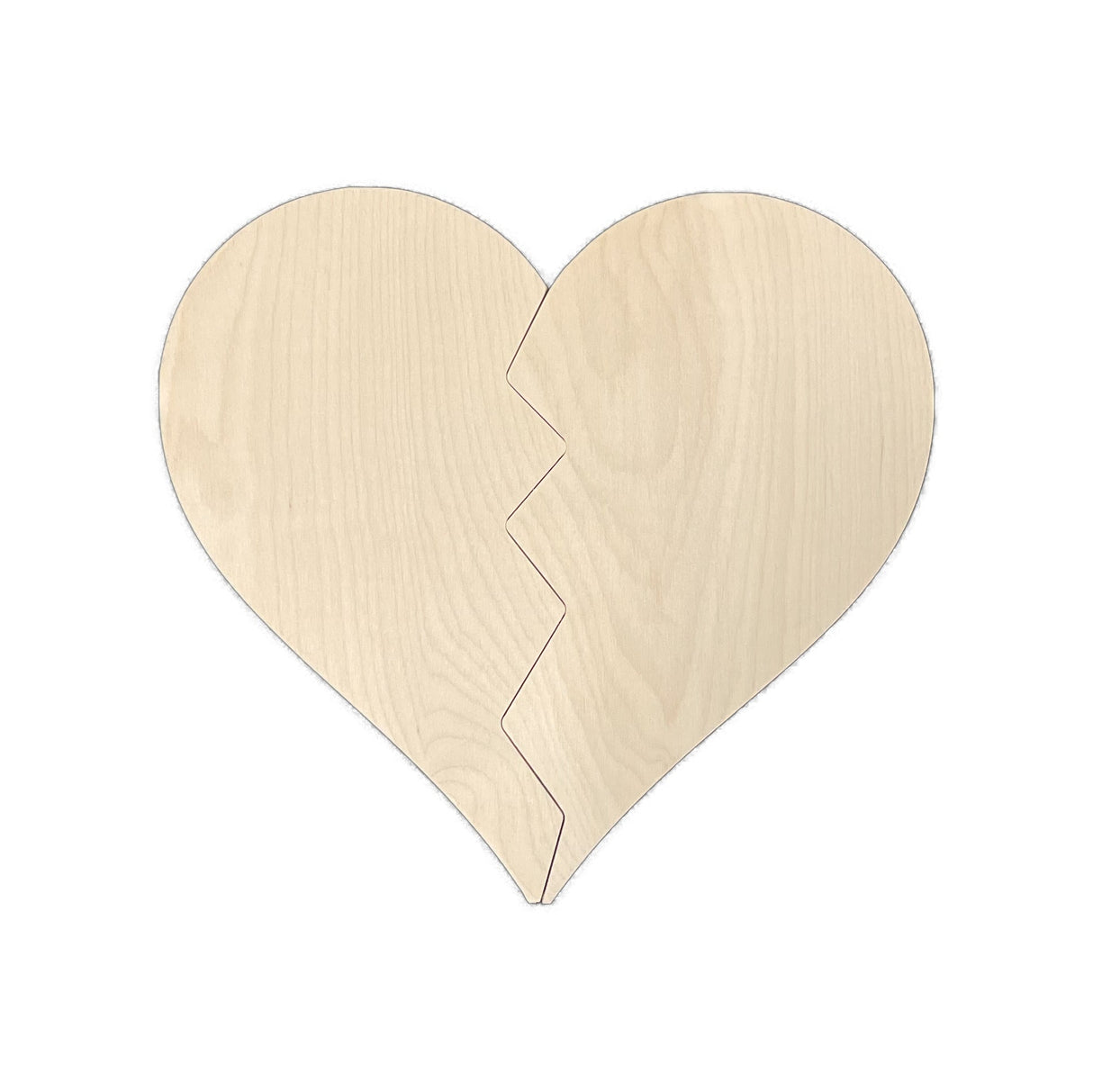 Trekell Broken Heart Panel - Wooden Painting Canvas