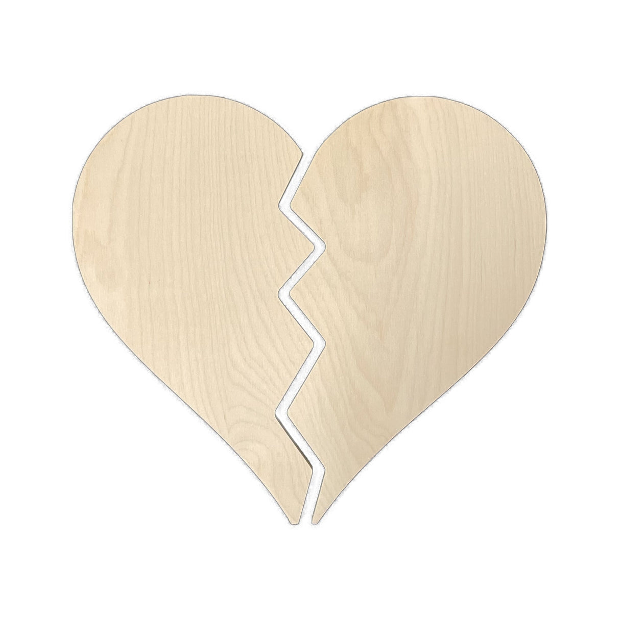 Trekell Broken Heart Panel - Wooden Painting Canvas