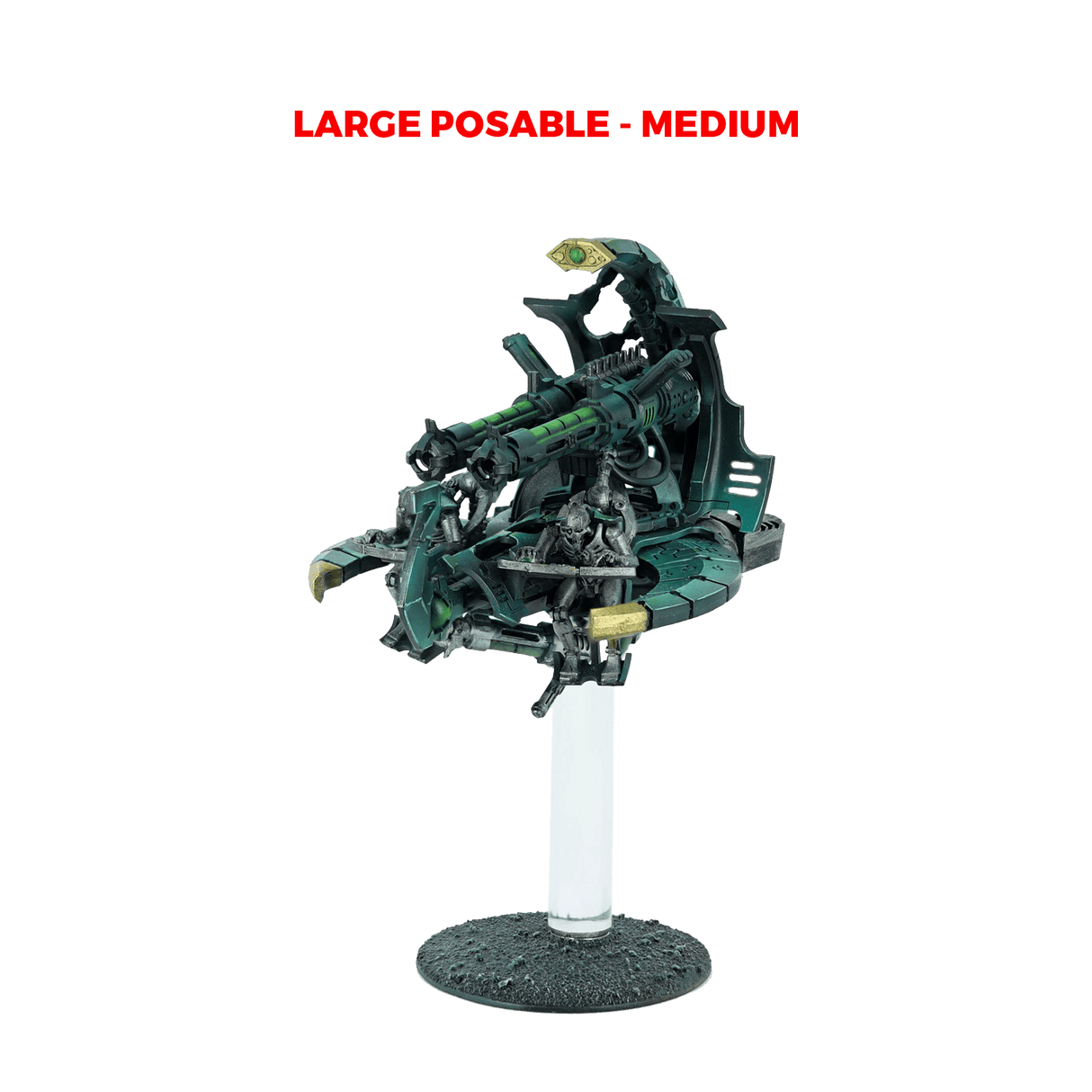 3 Sets Large Posable Magnetic Flight Stands