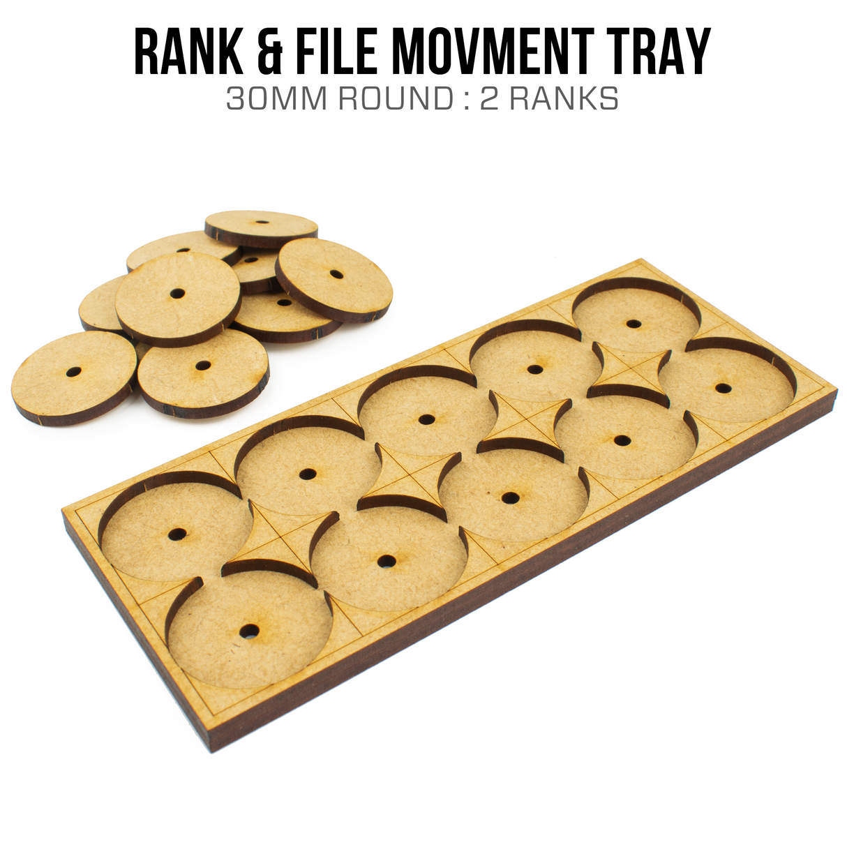 30mm Circle Movement Trays