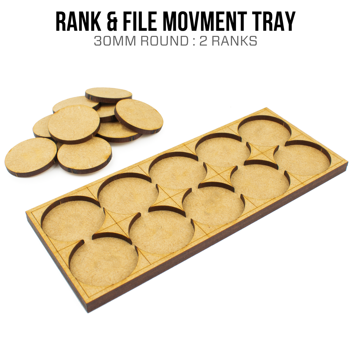 30mm Circle Movement Trays
