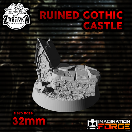 Ruined Gothic Castle
