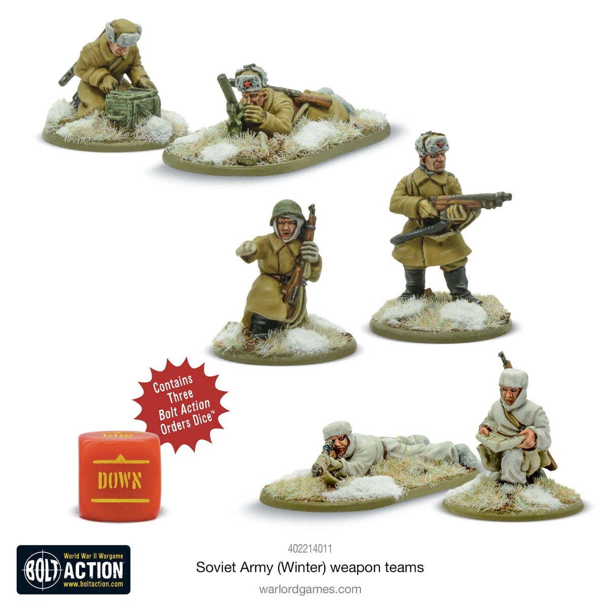 Soviet Army Weapons Teams (Winter)