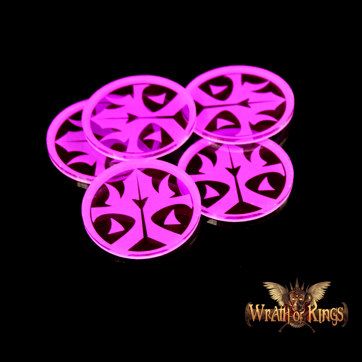 Wrath of Kings Faction Objective Markers