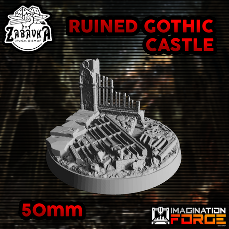 Ruined Gothic Castle