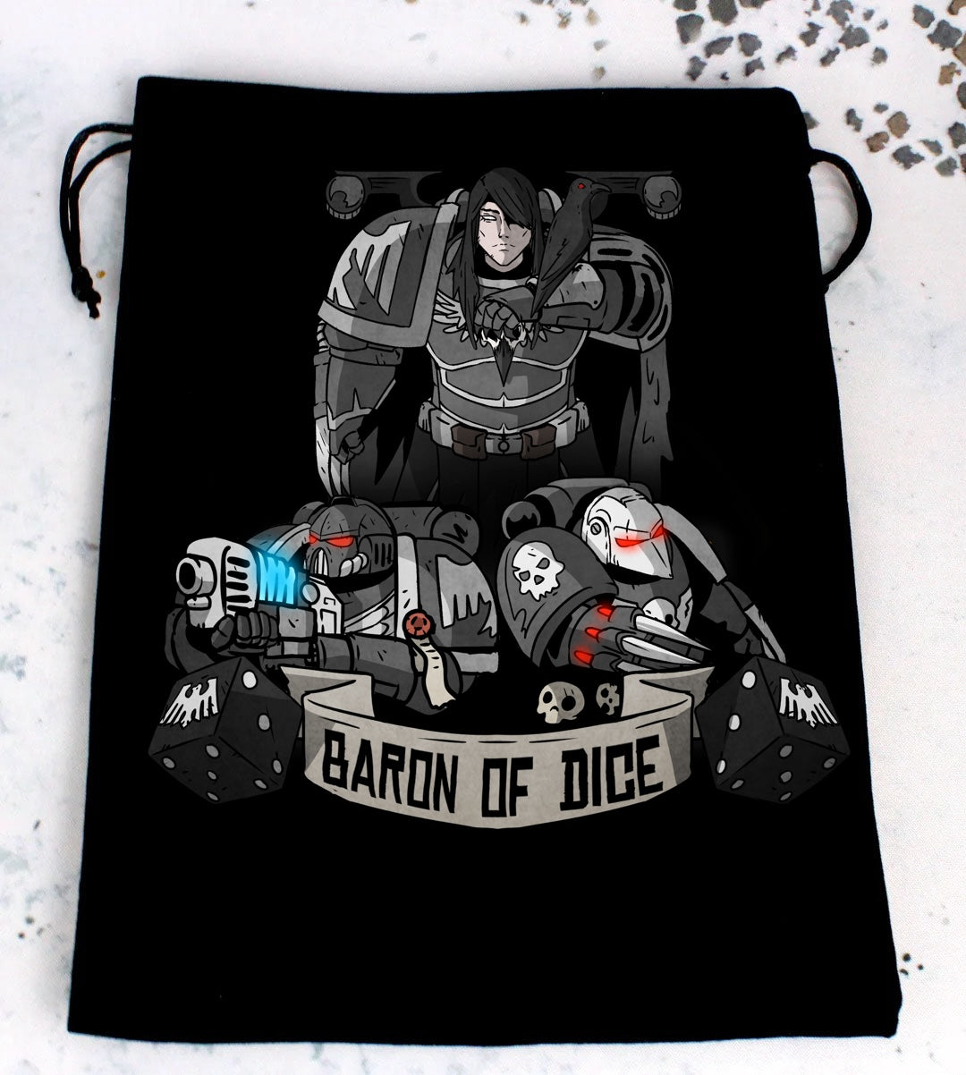 Premium Black Dice Bags