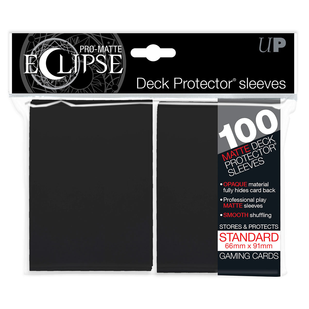 PRO-Matte ECLIPSE® Standard DECK PROTECTOR® Sleeves (100ct)