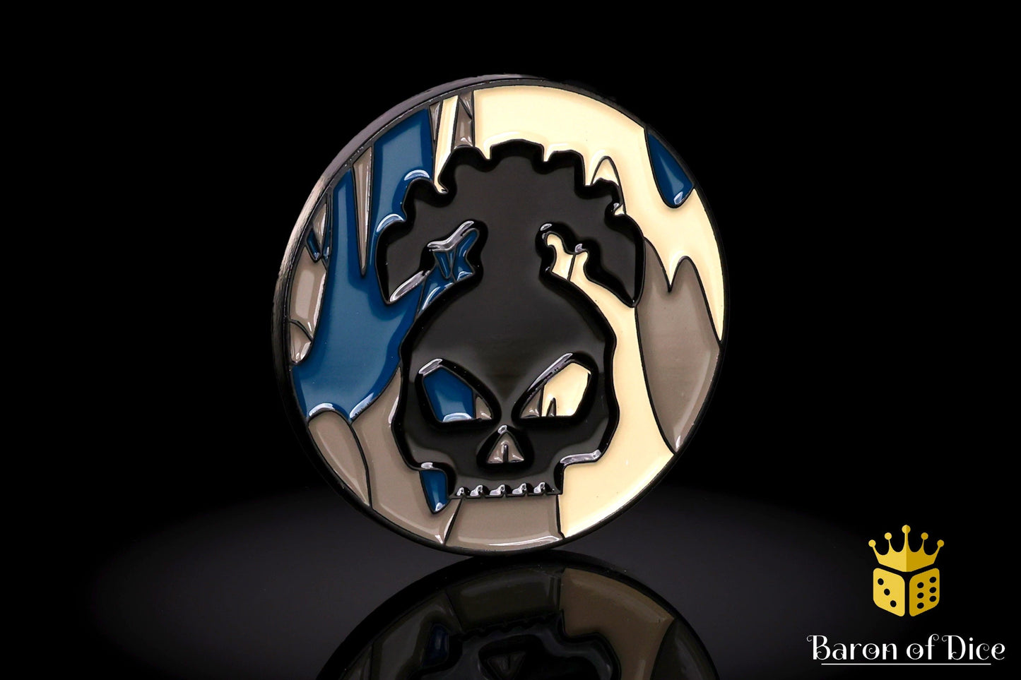 40mm Objective Coin | Necromantic Skeleton