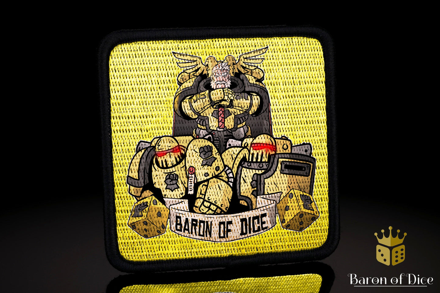 Baron's Dice Bag | Hold the Line! Velcro Patch