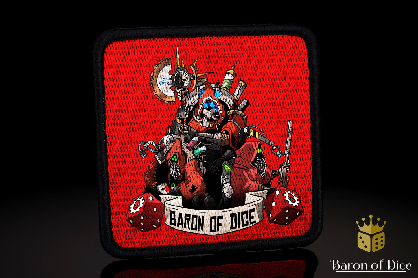Machine | Baron's Bag Compatible | Velcro Patches