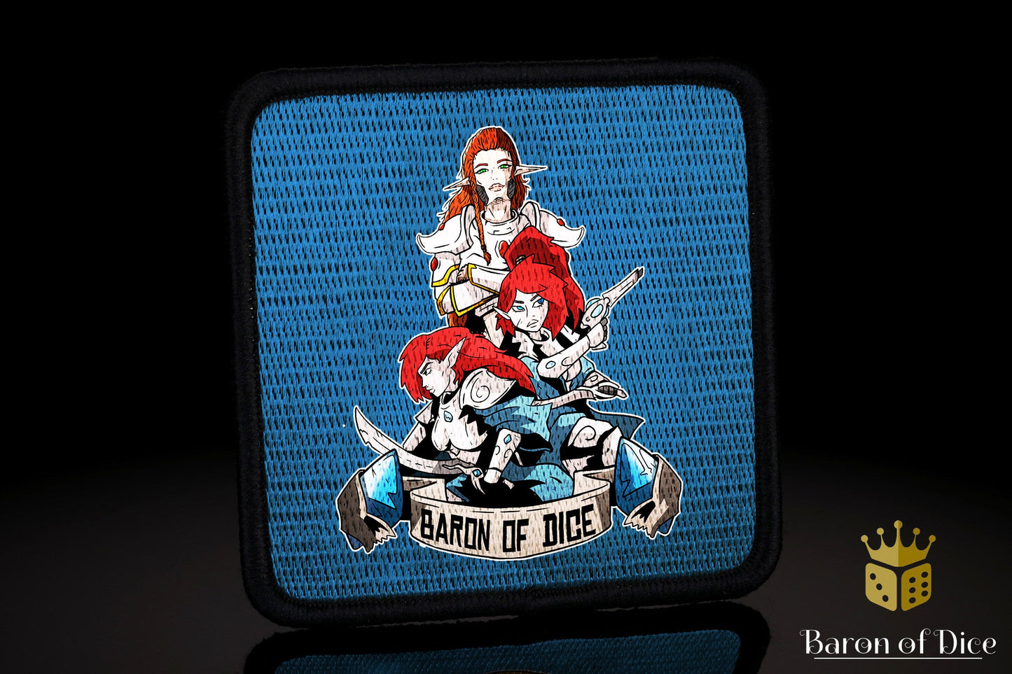 Space Elves - Deadly Trio | Baron's Bag Compatible | Velcro Patches