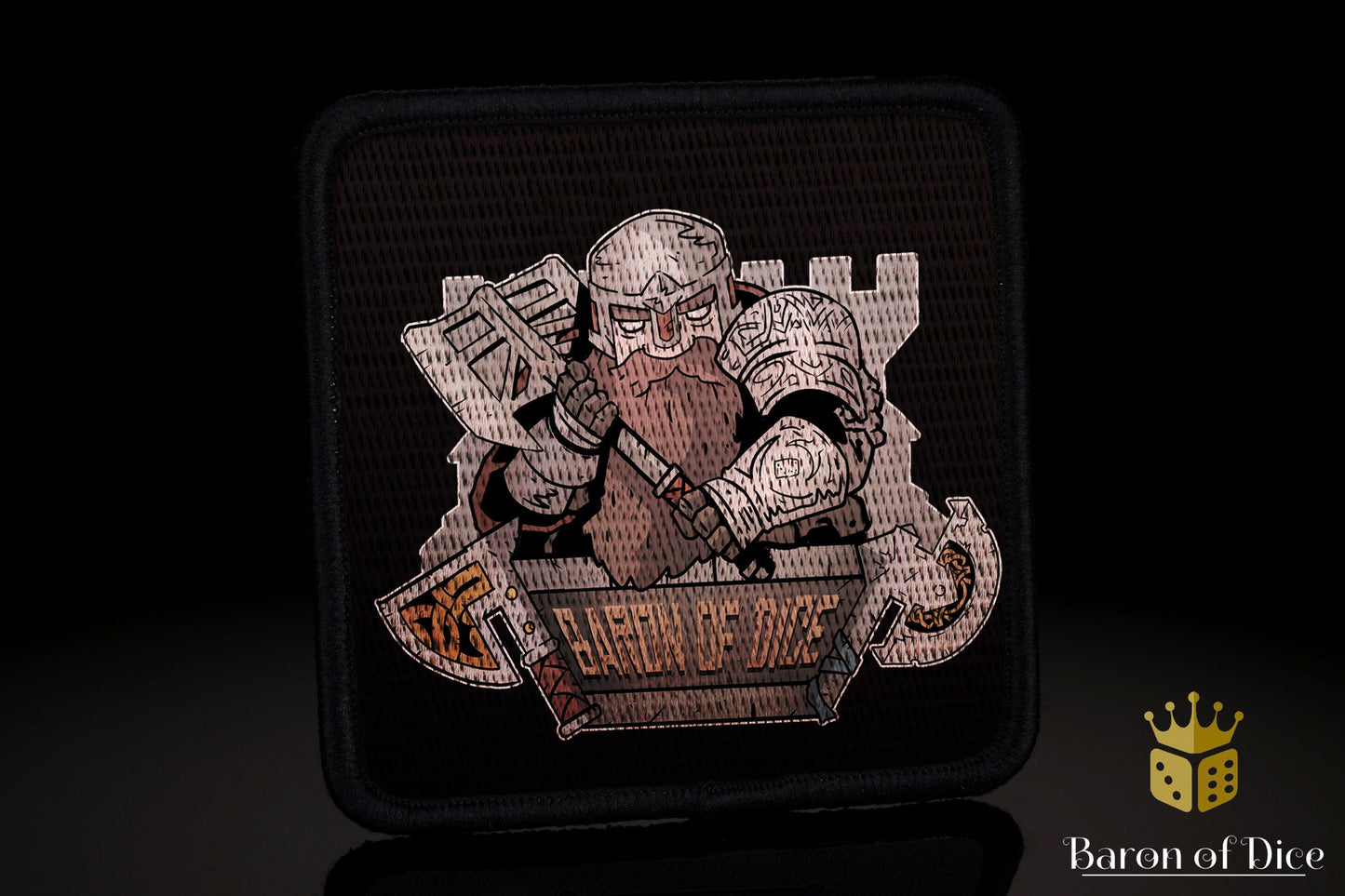 Baron's Dice Bag | Sole Ring | Dwarves Velcro Patch