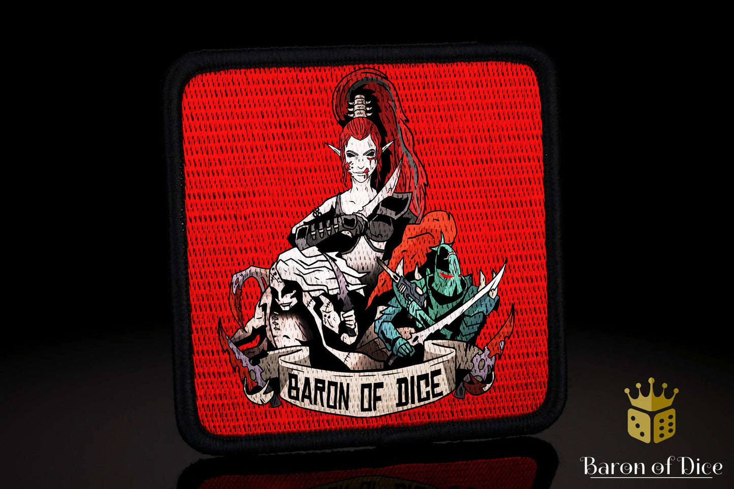 Dreaded Ones | Triple Threat | Baron's Bag Compatible | Velcro Patches
