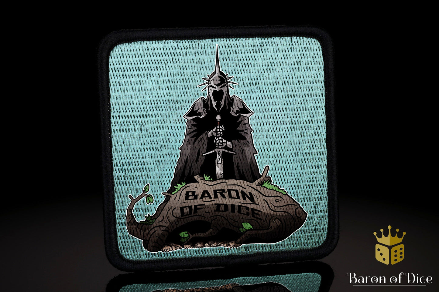 Baron's Dice Bag | Sole Ring | Spectral Knight Velcro Patch