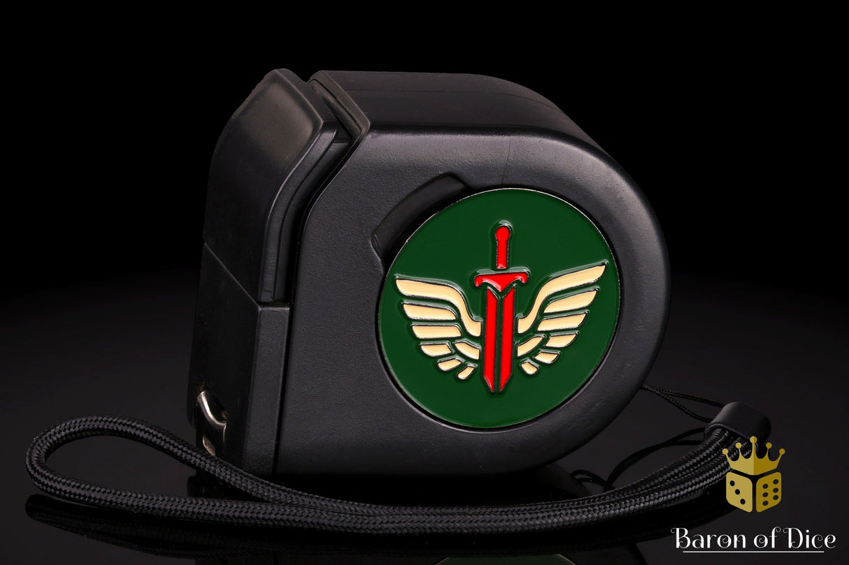 Wargaming Tape Measure | Baron's Coin™ Compatible | Angels of Death