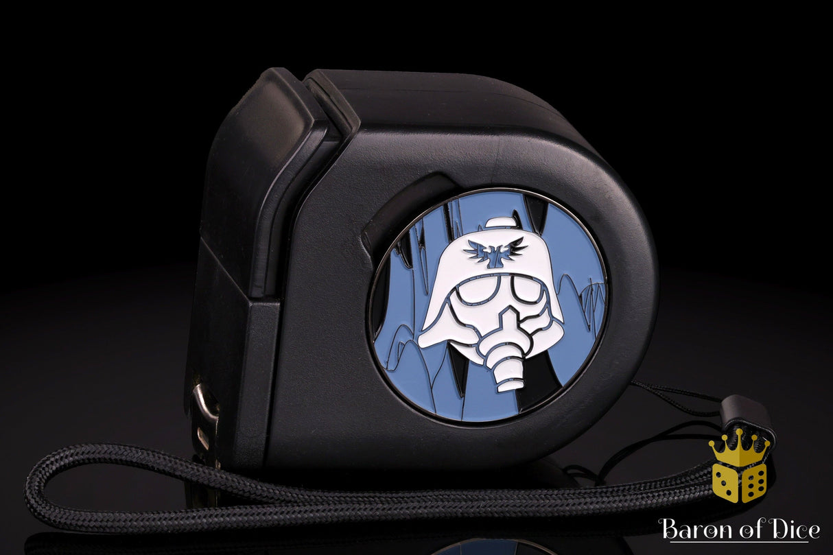 Wargaming Tape Measure | Baron's Coin™ Compatible | Helmet