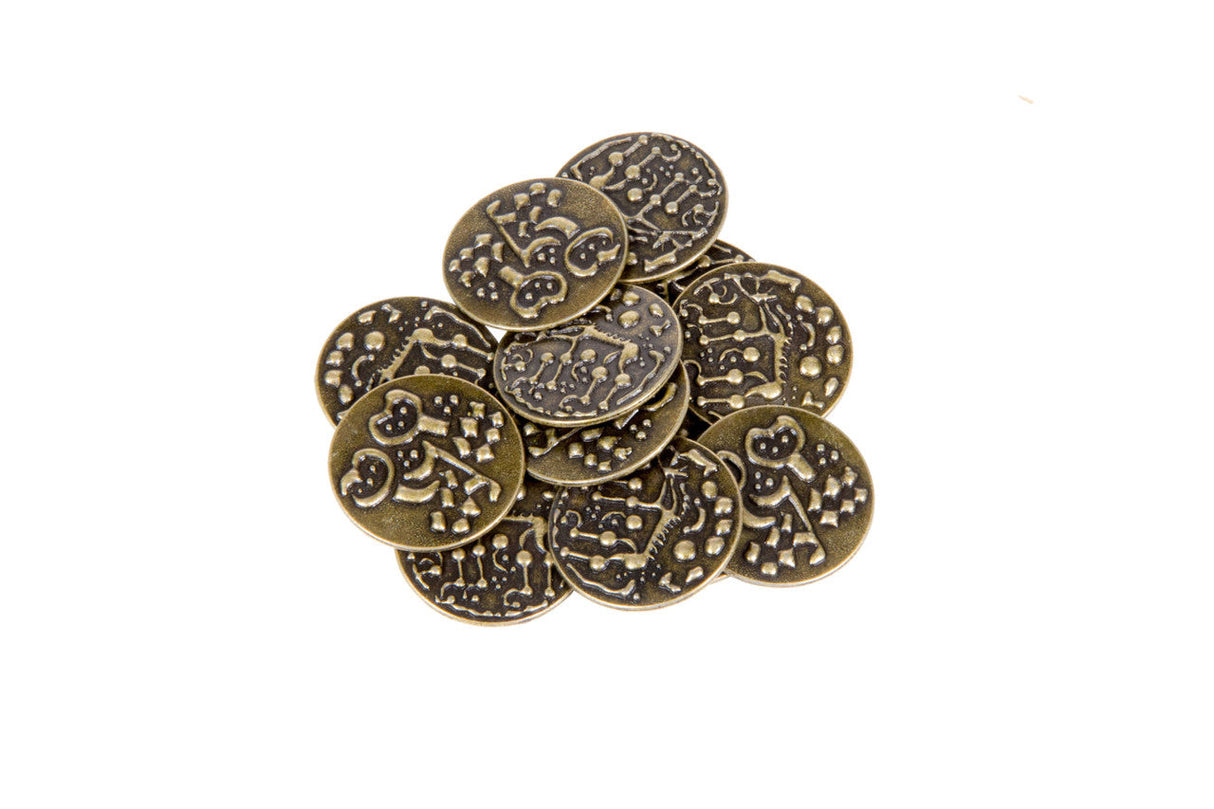 Celtic Themed Gaming Coins - Medium 25mm (12-Pack)