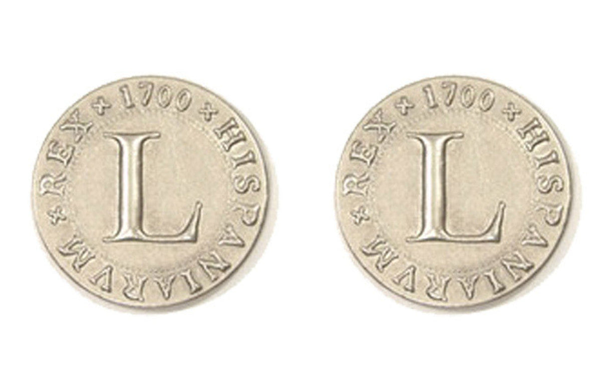 Pirate Doubloons Themed Gaming Coins - Large 30mm (9-Pack)