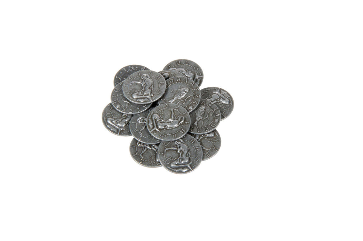 Mythological Creatures Themed Gaming Coins - Small 20mm (15-Pack)
