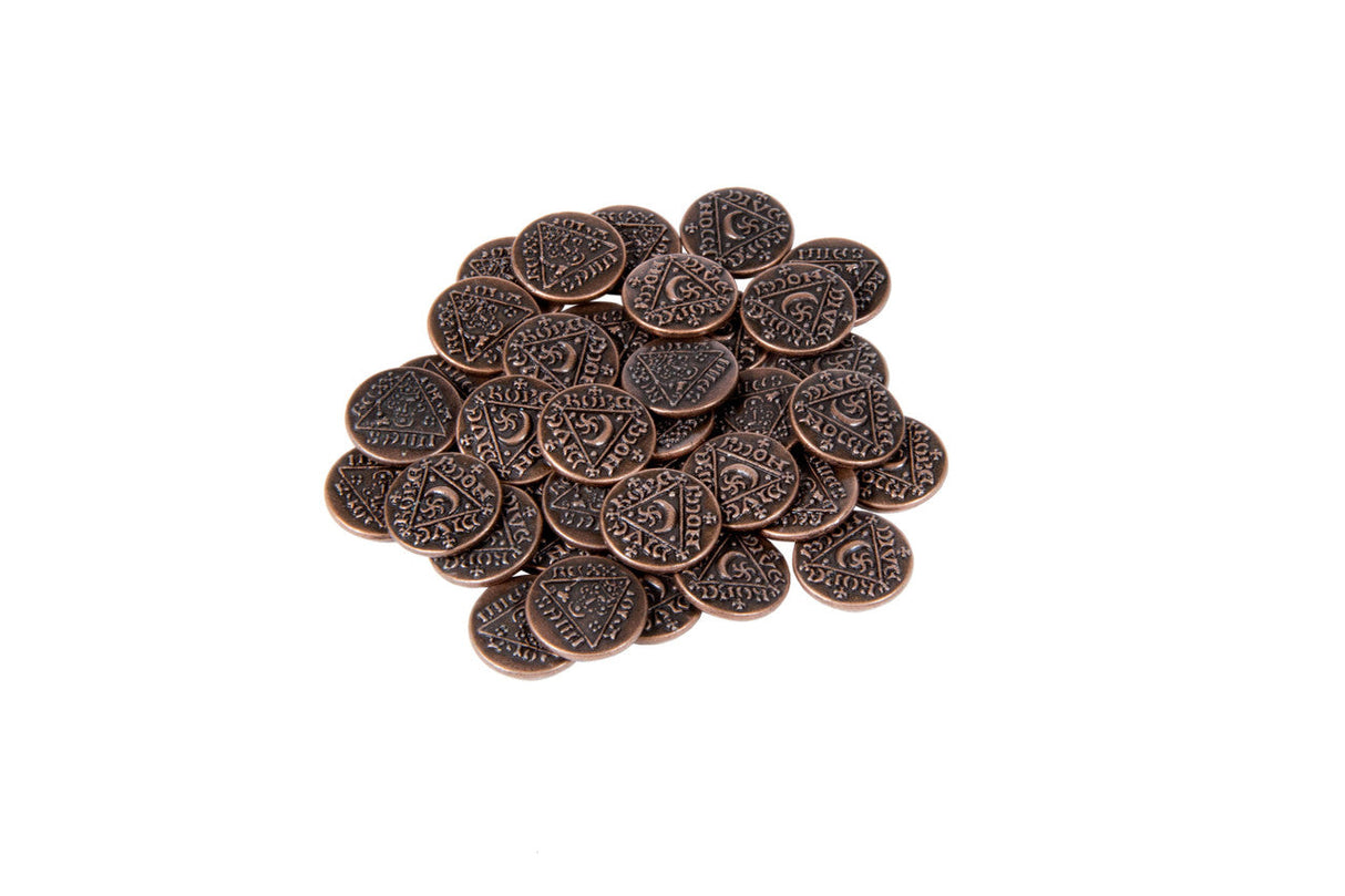 Early English Kings Themed Gaming Coins - Tiny 15mm (18-Pack)