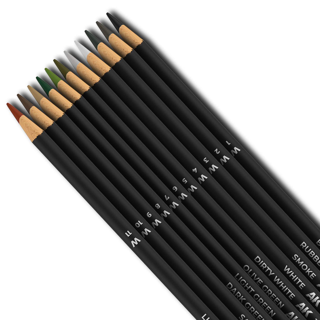 Weathering Pencils