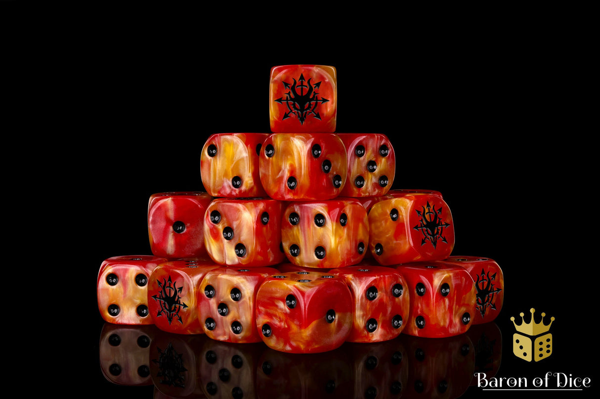 Devil Dragon Dice - Fiery Hell