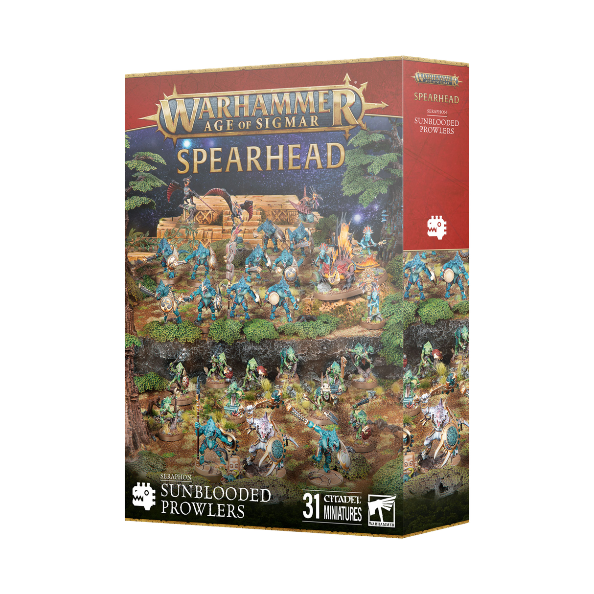 Spearhead: Seraphon: Sunblooded Prowlers