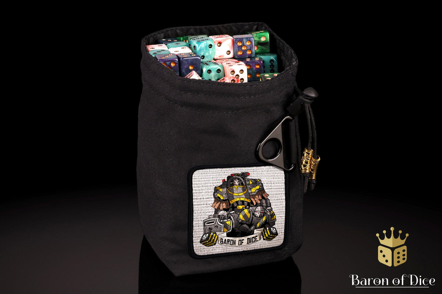 Baron's Dice Bag | Steel Renegades Velcro Patch