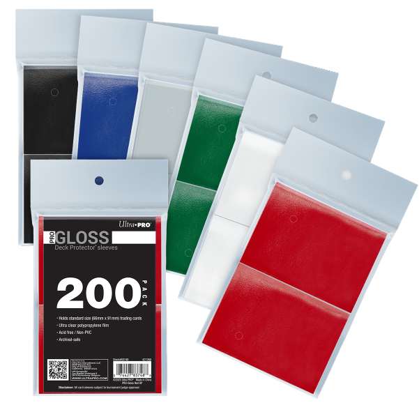 PRO-Gloss Standard DECK PROTECTOR® Sleeves Bundle (200ct)