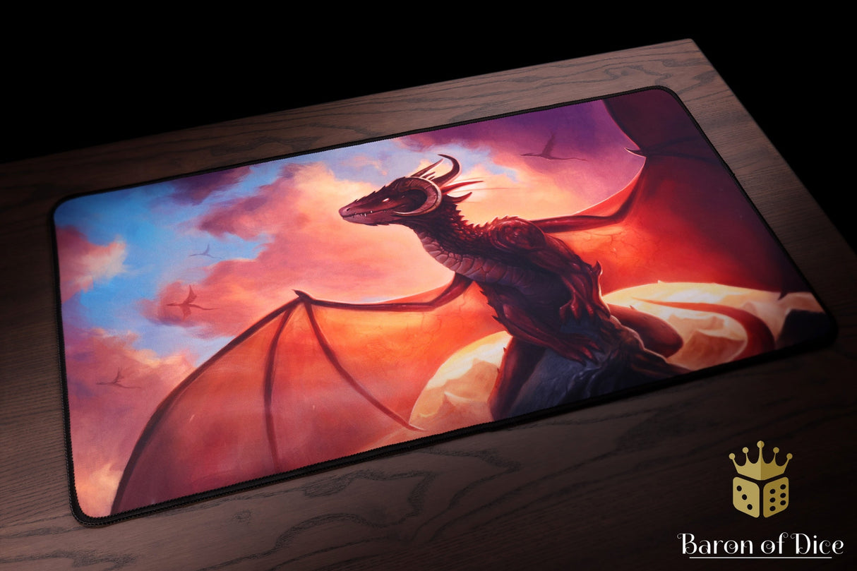 Premium Oversized Playmat - Red Dragon