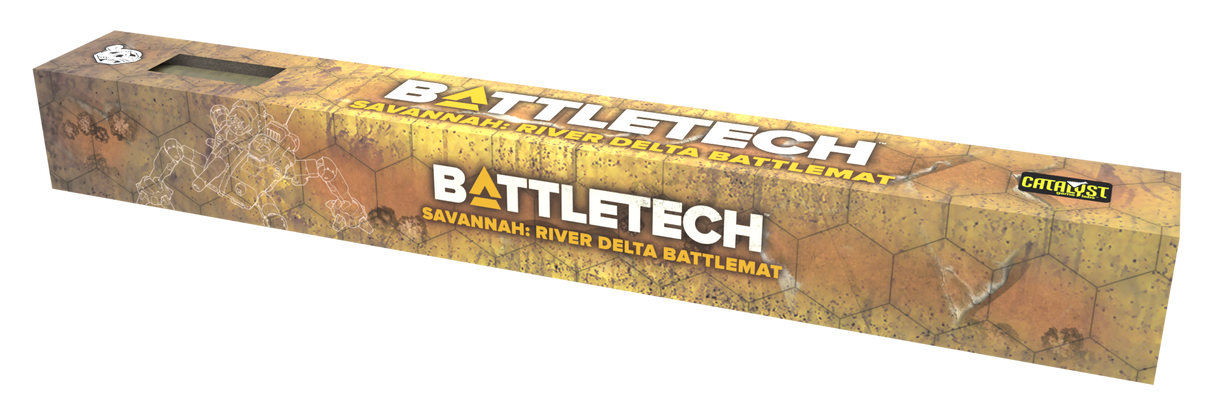 Battletech - Savannah River Delta/City Ruins Battlemat