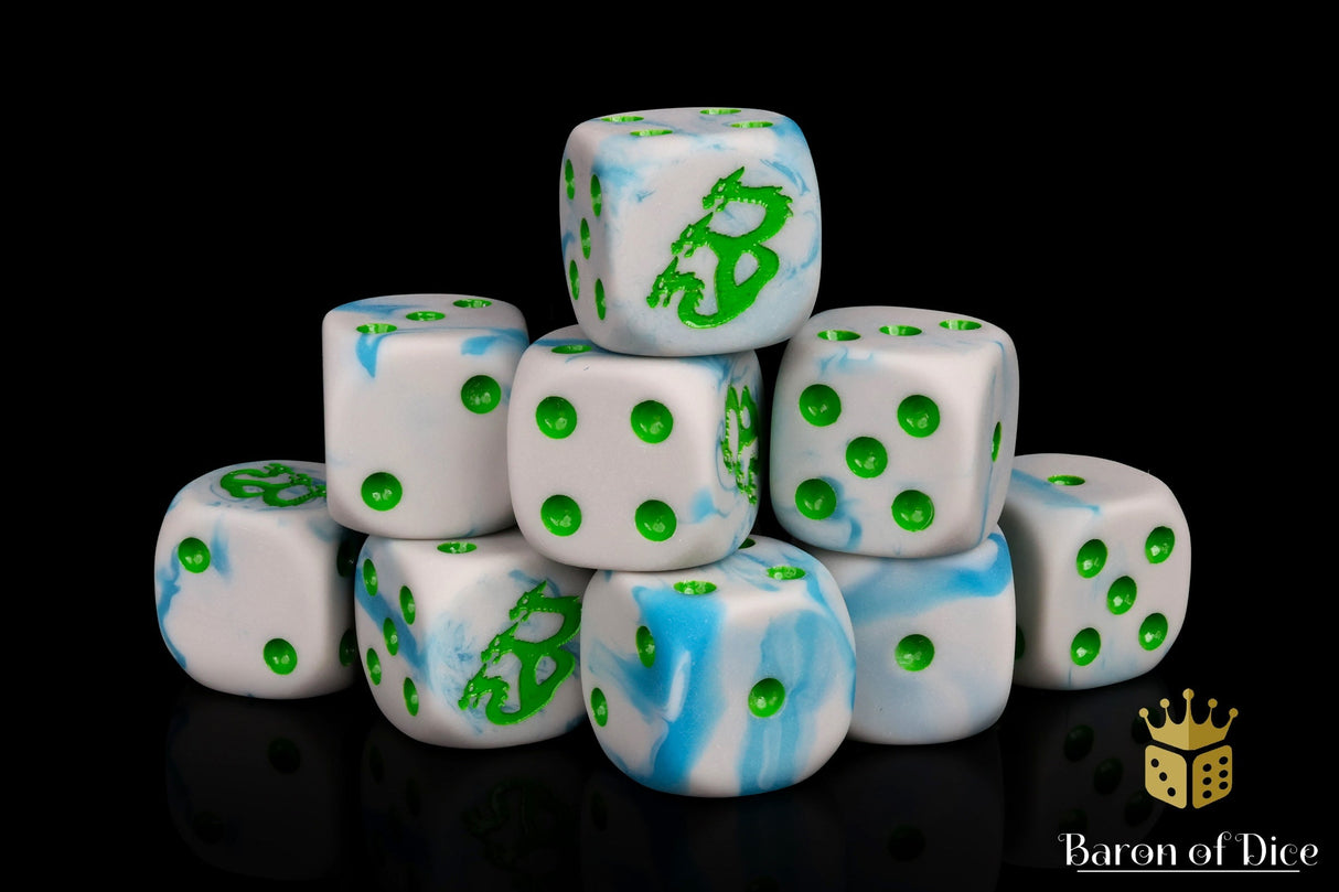 Hydra Dice - White Shadow