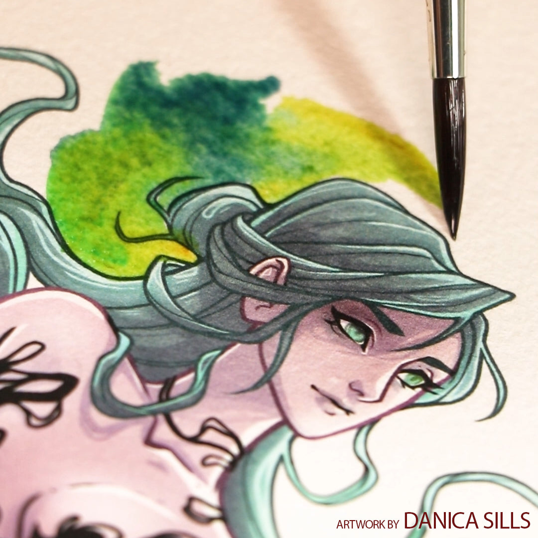 Trekell Crimson Taklon - Long Handle