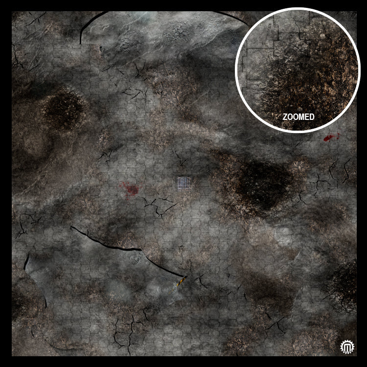 Mats by Mars: Urban Strike Tabletop Wargaming Play Mat