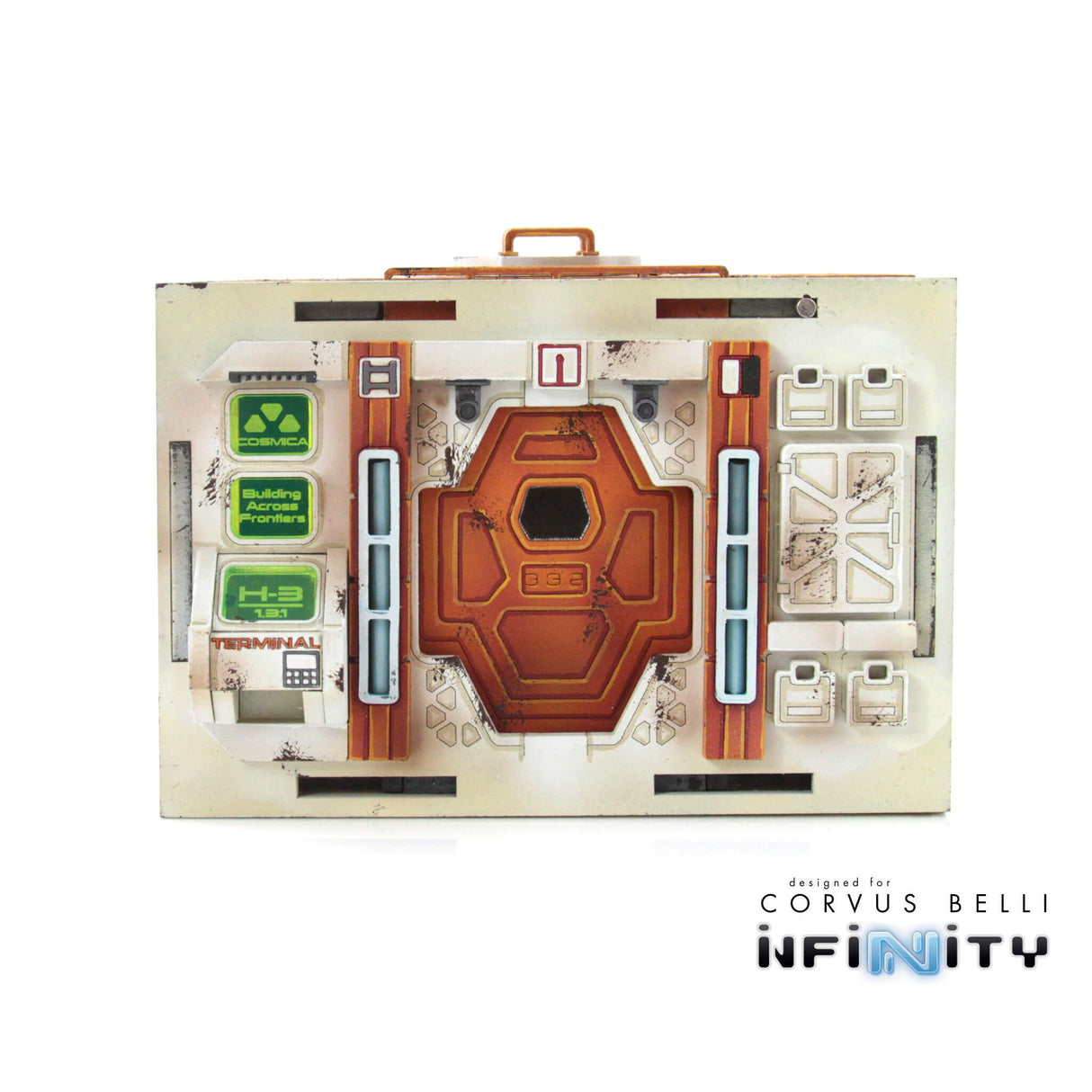 Cosmica HAB Transfer Tunnel Facade