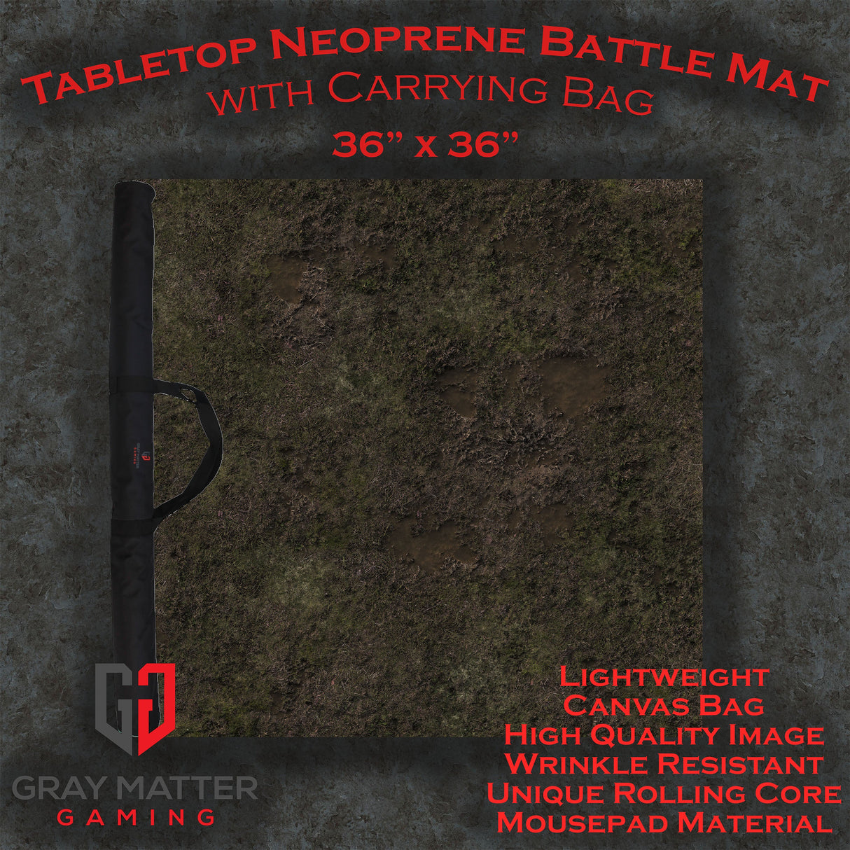 Dread Marsh - Neoprene Battle Mat with Bag