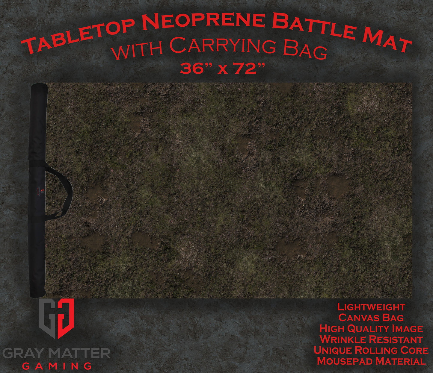 Dread Marsh - Neoprene Battle Mat with Bag