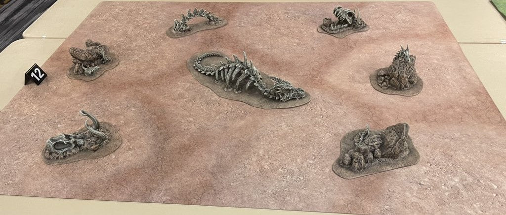 Desert Paths - Neoprene Battle Mat with Bag