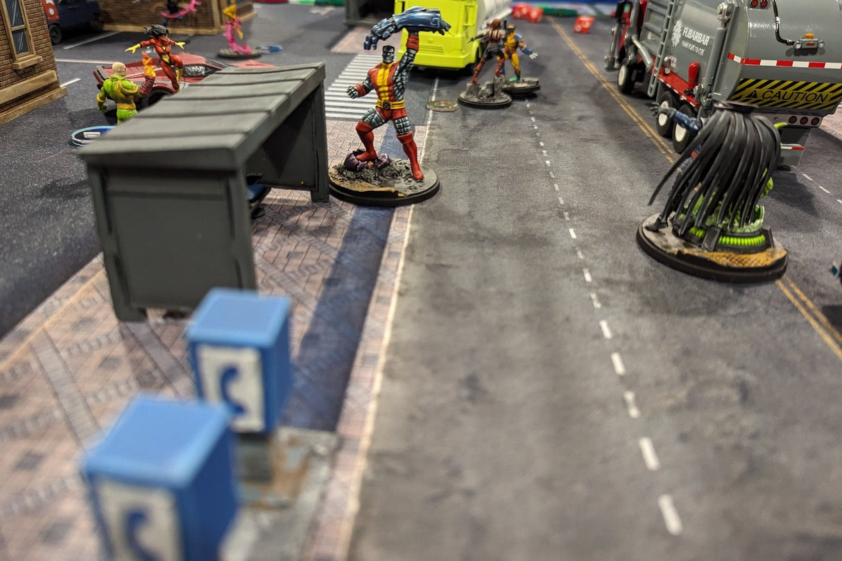 Modern City 1 - Neoprene Battle Mat with Bag