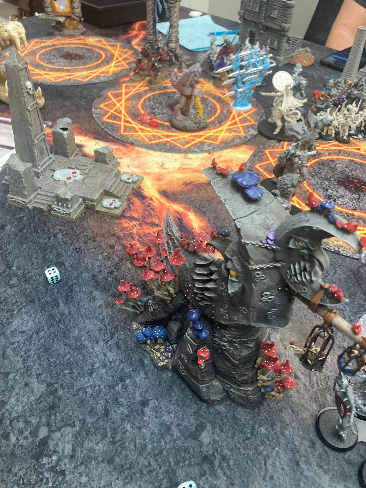 Infernal Steppes - Neoprene Battle Mat with Bag