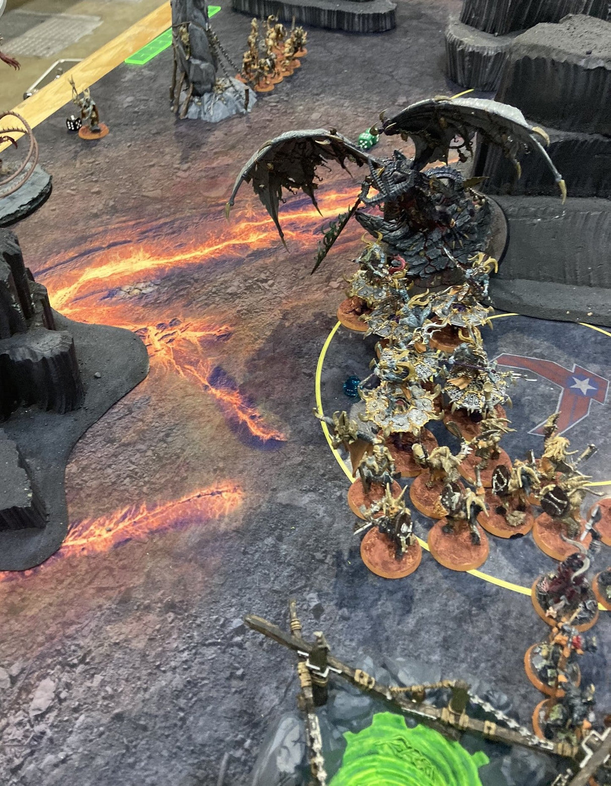 Infernal Steppes - Neoprene Battle Mat with Bag