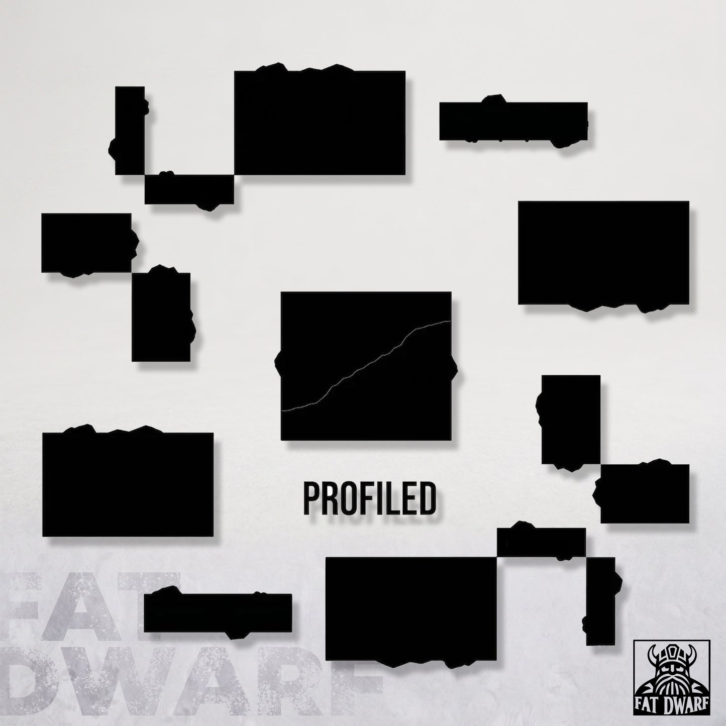 11th Edition Terrain Layouts- Profiled