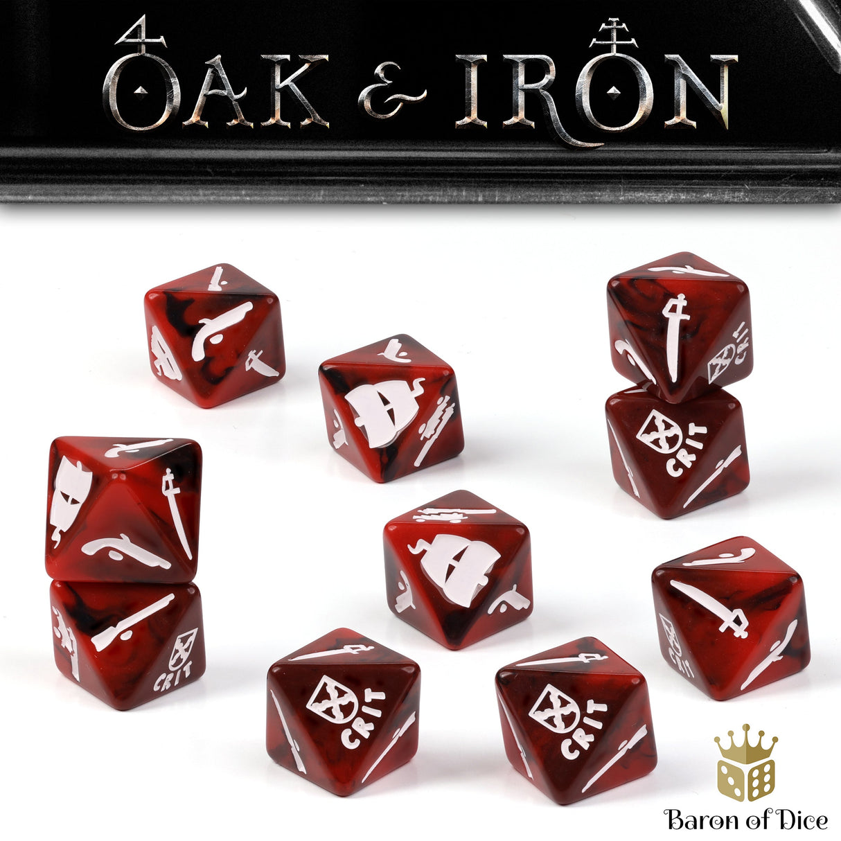 Oak & Iron: Spain - Official Dice Set