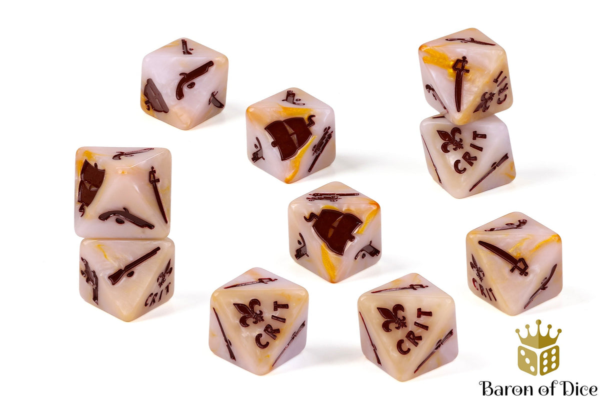 Oak & Iron: French - Official Dice Set
