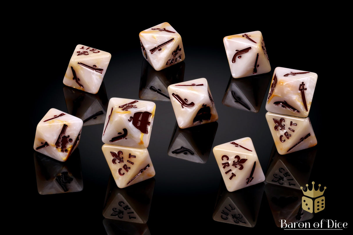 Oak & Iron: French - Official Dice Set